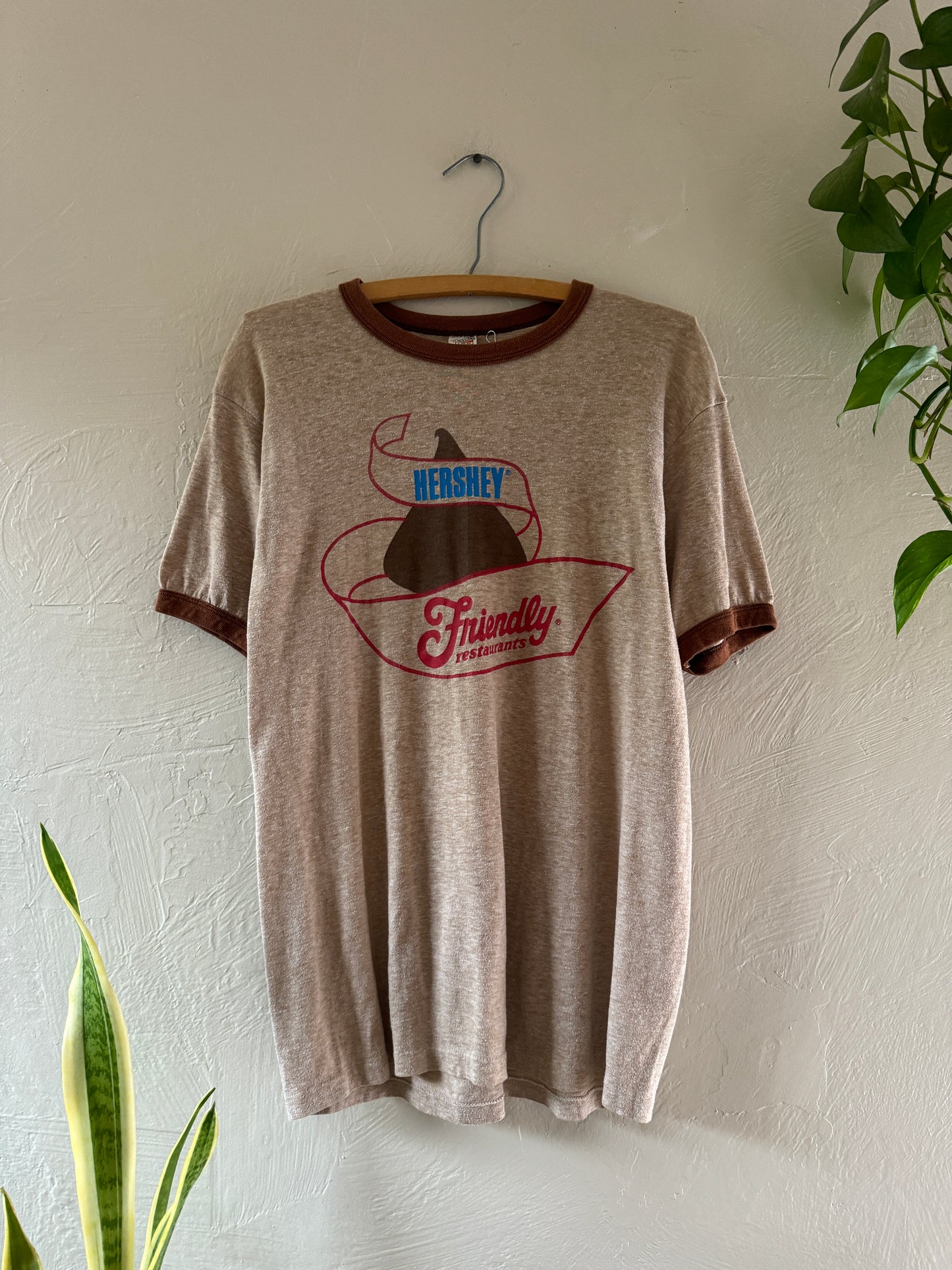 1970s Hershey Chocolate Ringer T-Shirt