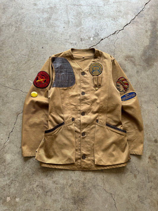 1940s Shooting Patched Jacket