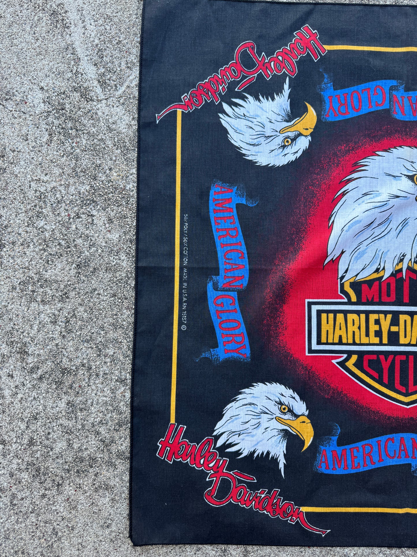 1990s Harley Davidson Bandana (3)