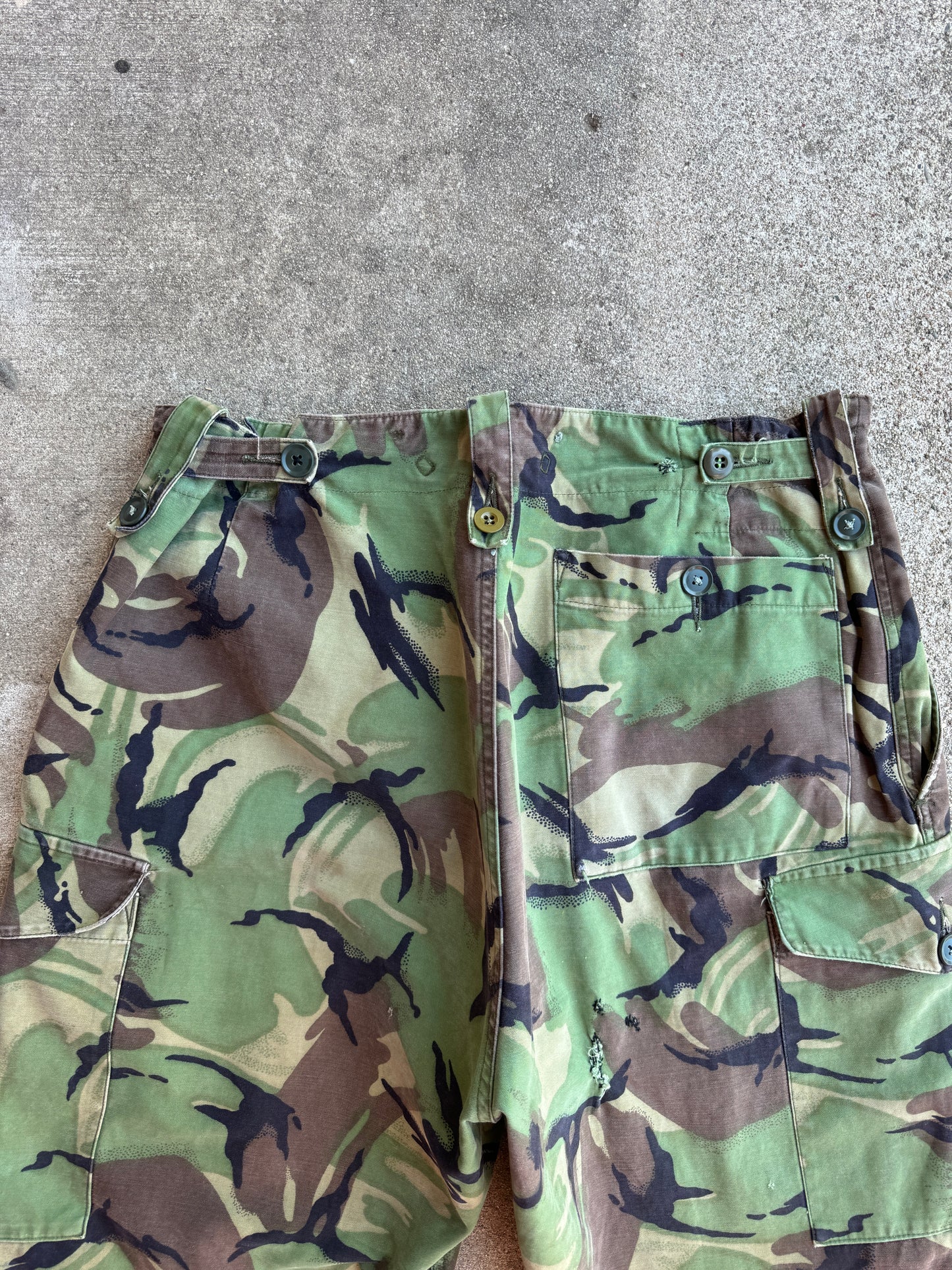 Vintage British Military Camo DPM Pants