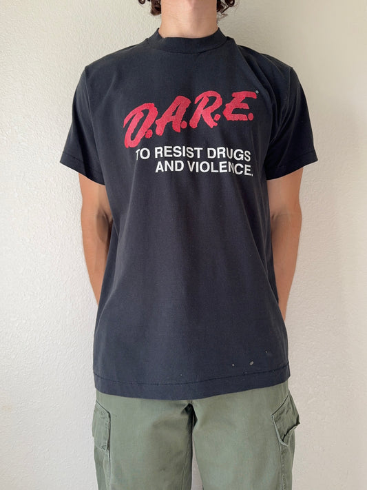 1990s DARE To Resist To Drugs and Violence T-Shirt