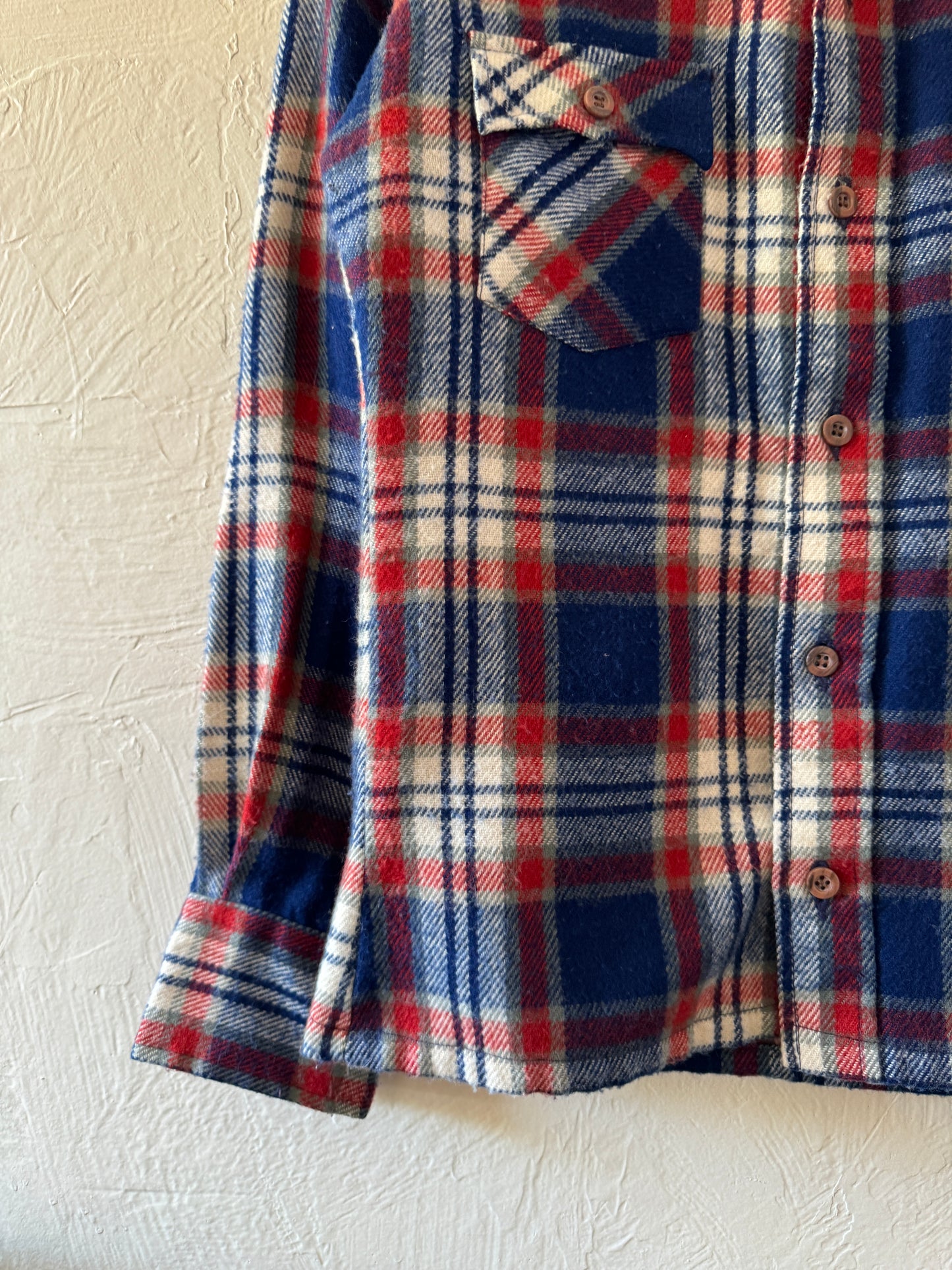 Vintage Mcgregor Plaid Flannel Button Up