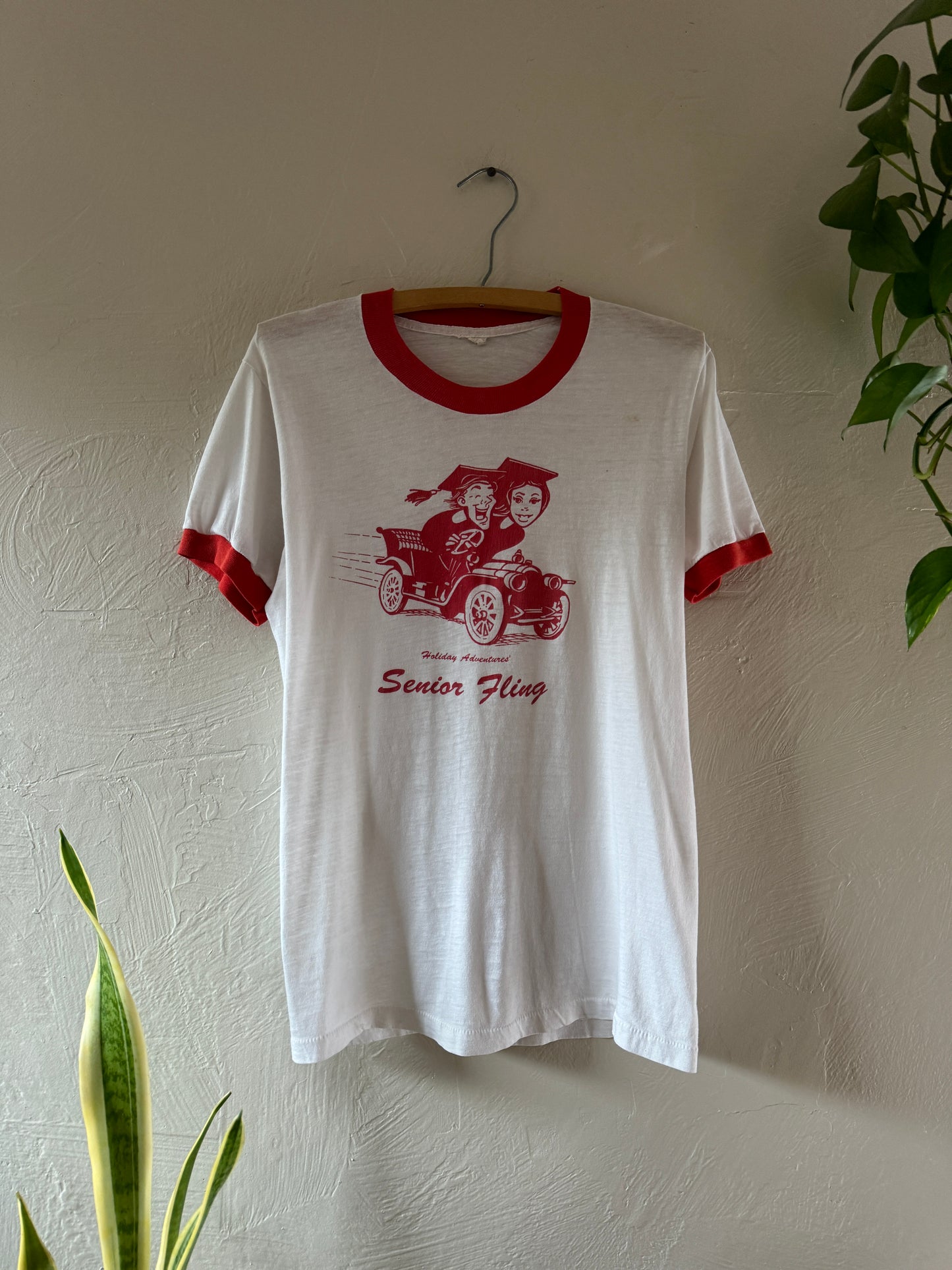 1970s Senior Fling Ringer T-Shirt