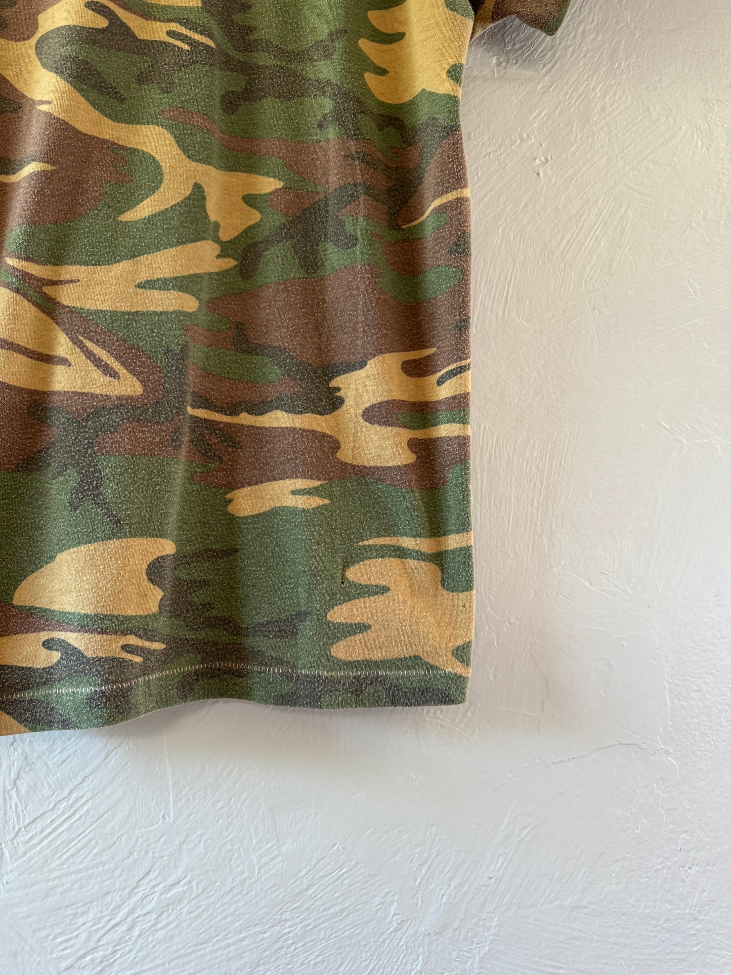 1980s Camouflage Military T-Shirt (2)