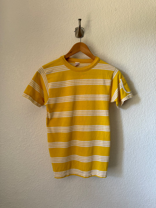 Vintage Striped Yellow T-Shirt