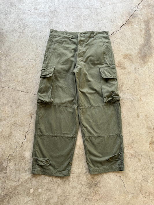 1950/60s French Military HBT Cargo Pants