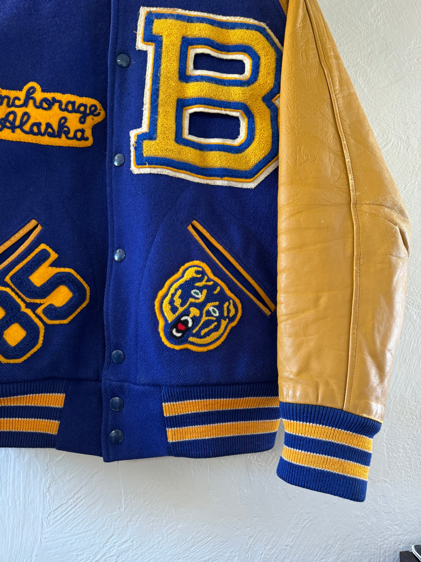 1980s Anchorage Alaska Varsity Jacket