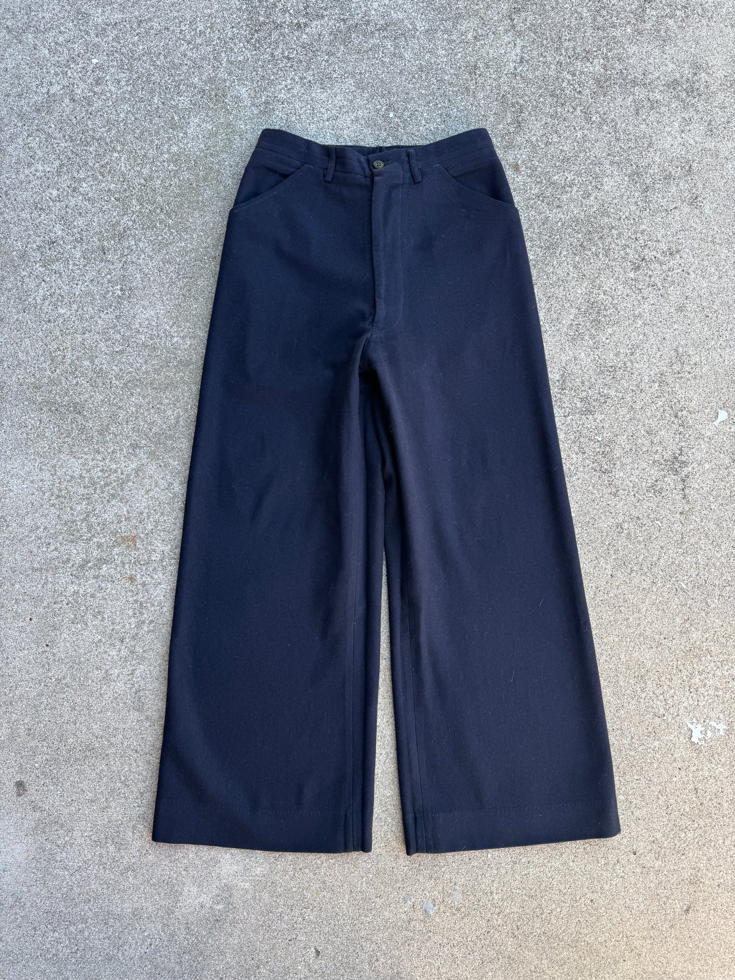 1940/50s WII USN Sailor Wool Pants (2)