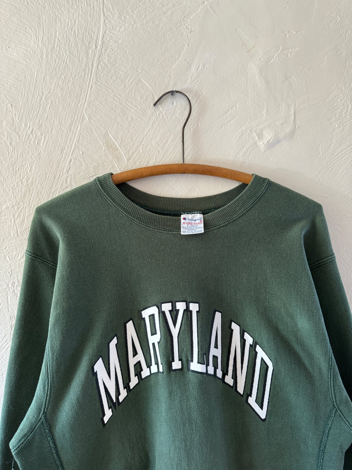 1990s Champion Reverse Weave Maryland Sweater