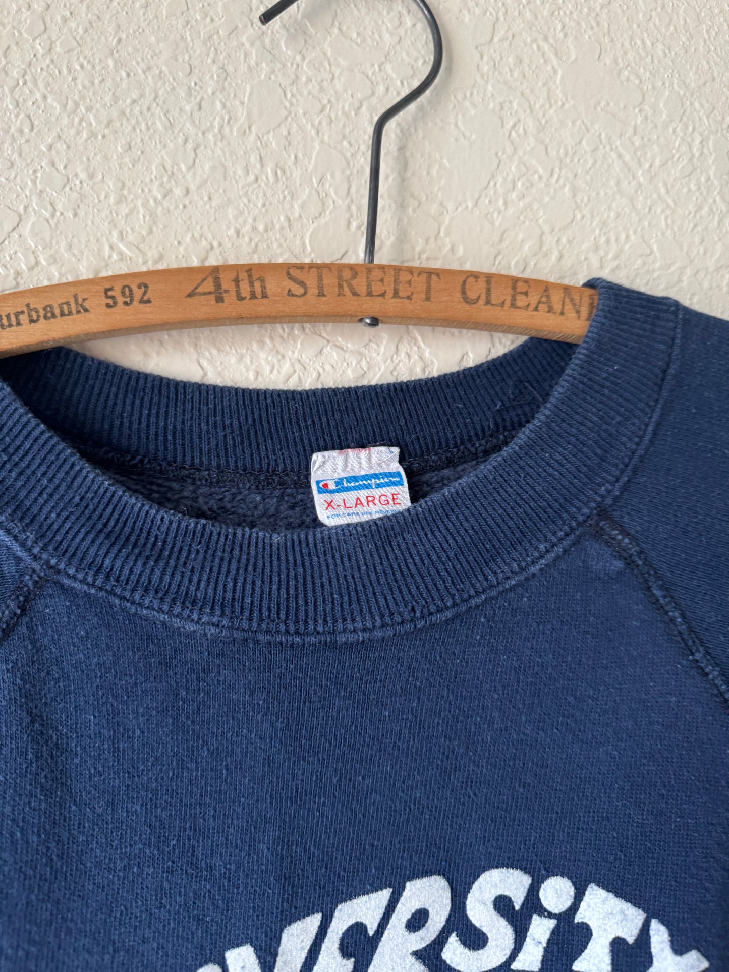 1970s Champion University of Northern Colorado Short Sleeve Sweater