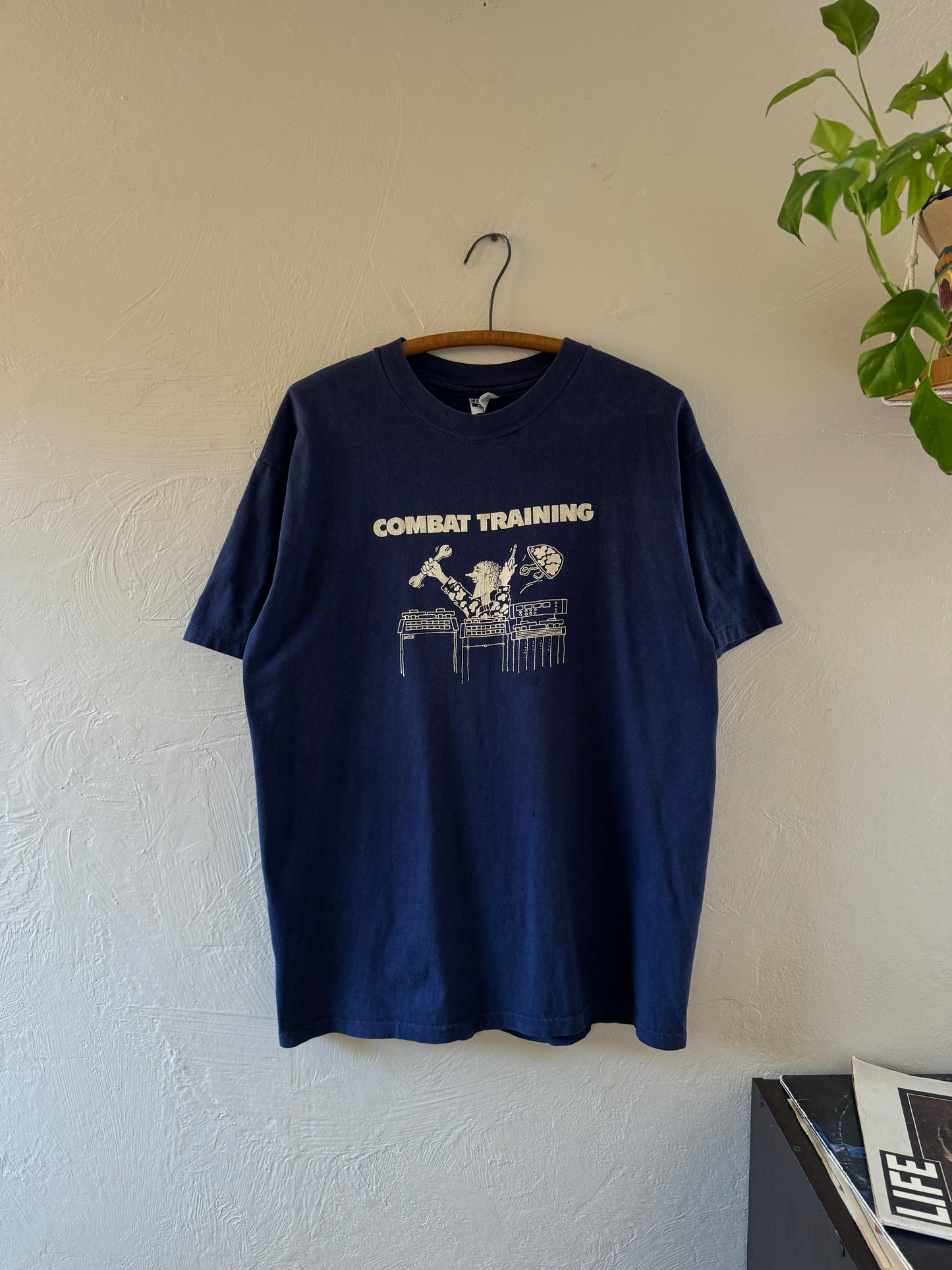 1980s Otari Video Equipment Combat Training T-Shirt