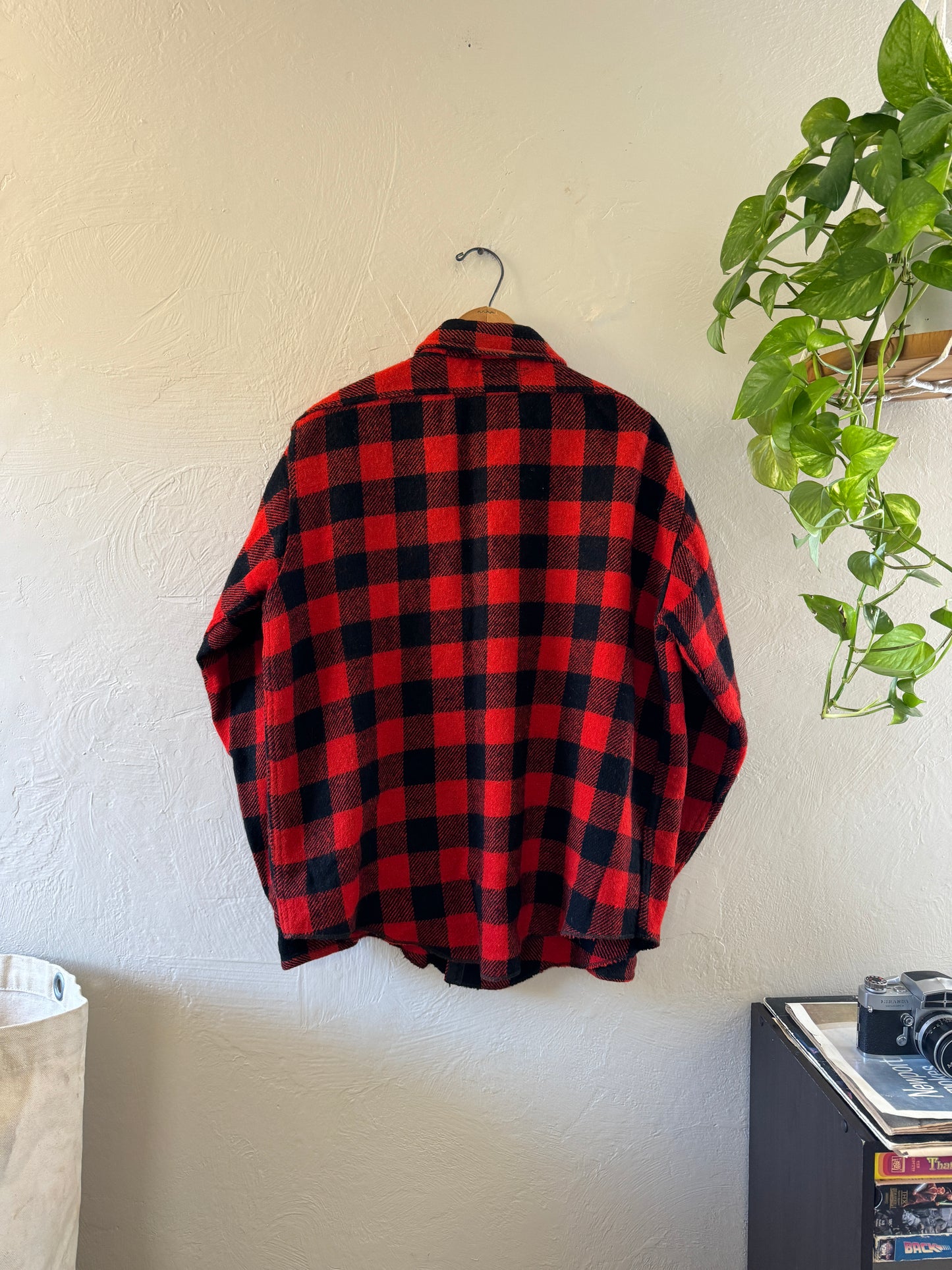 1950/60s Melton Wintermaster Buffalo Plaid Button Up Flannel