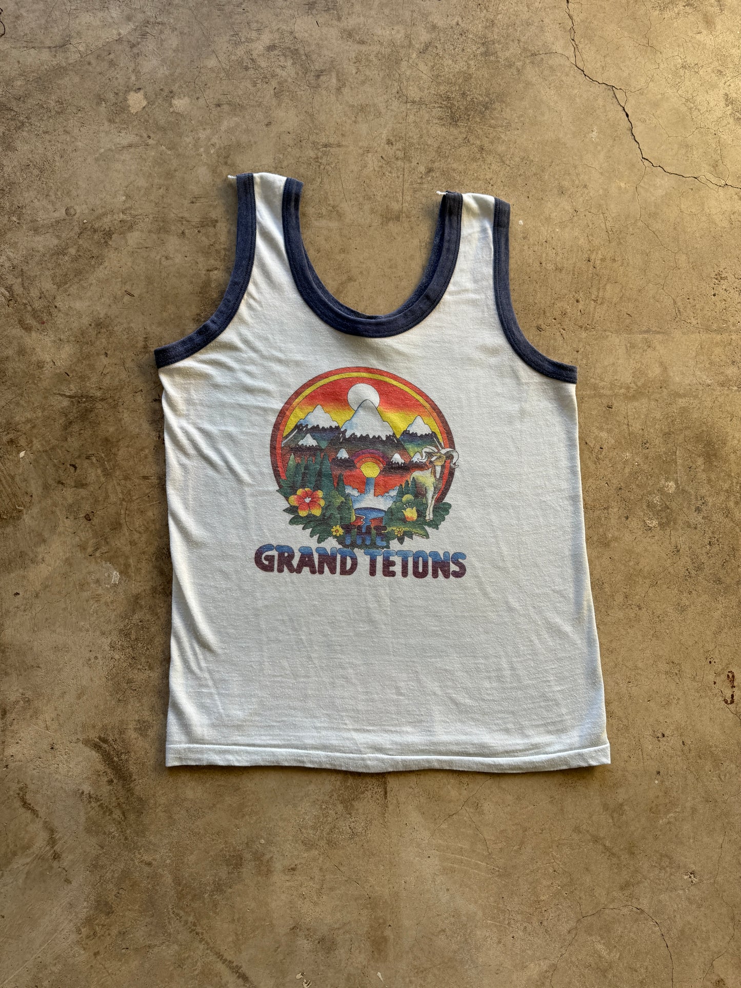 1970s Grand Tetons National Park Tank Top