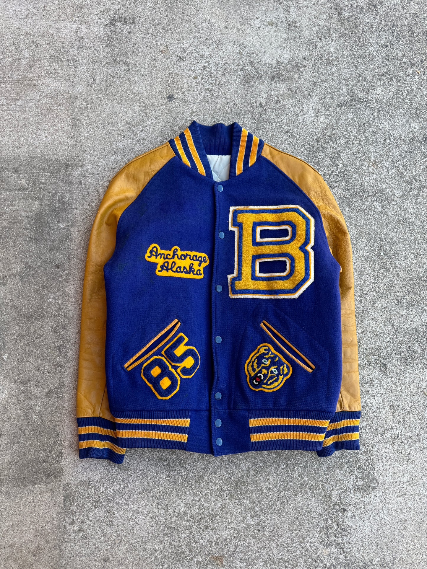 1980s Anchorage Alaska Varsity Jacket