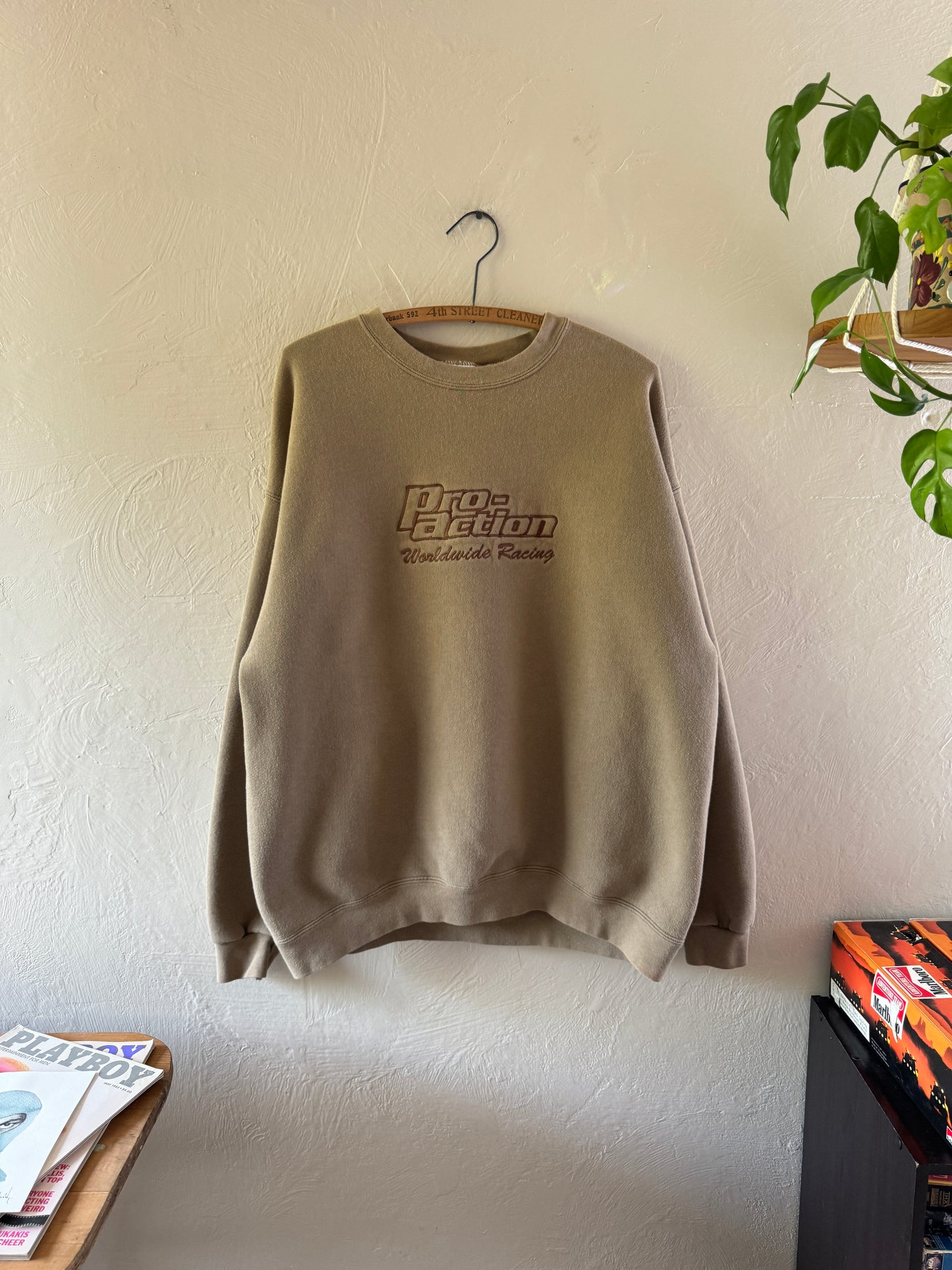 1990s Lee Pro-action Worldwide Racing Crewneck Sweater