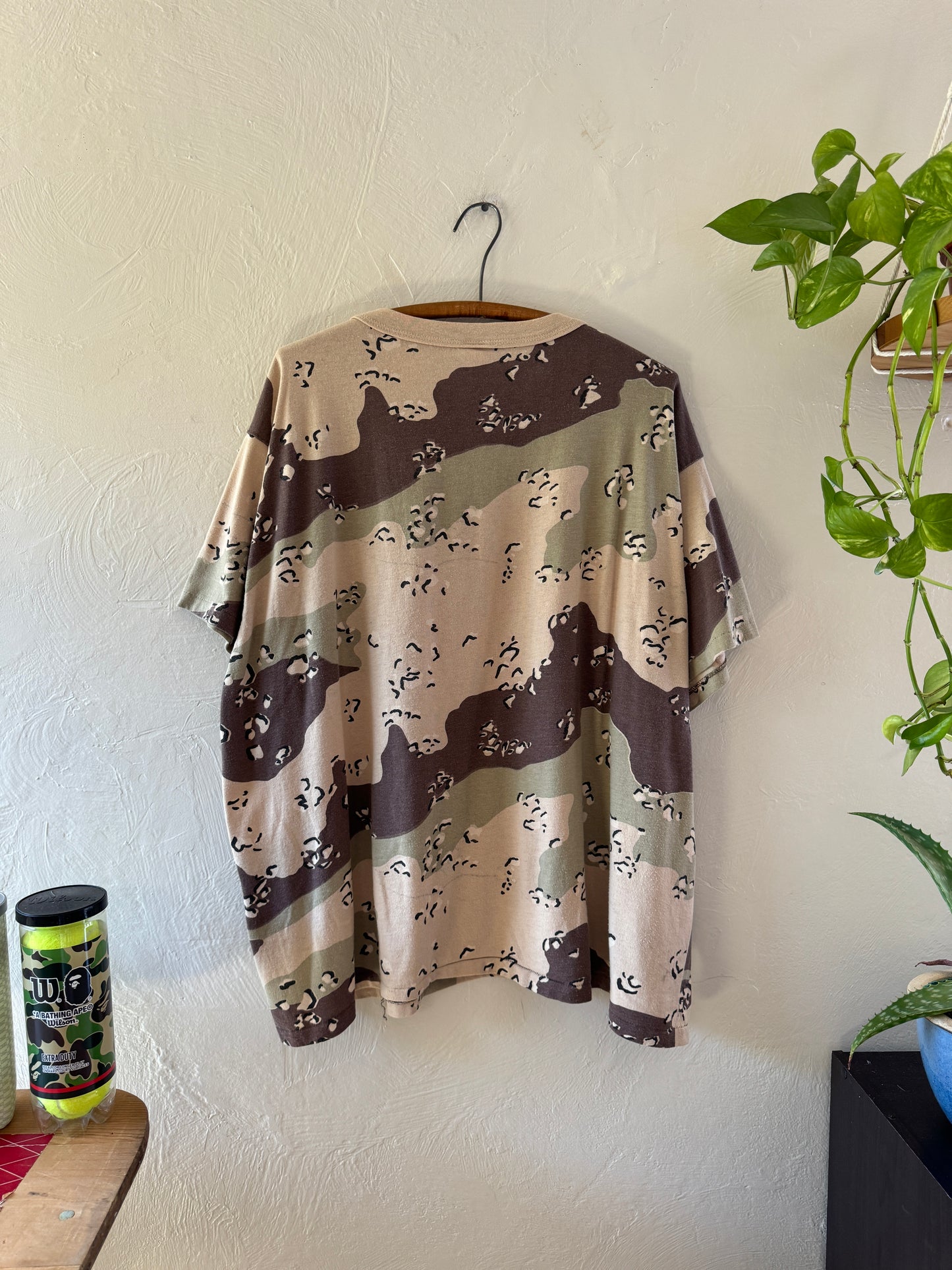 1990s Desert Camouflage Military T-Shirt