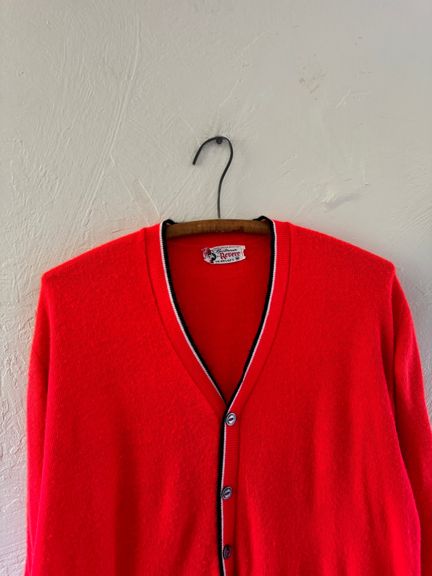 1950/60s Revere Vereloft Cardigan Sweater