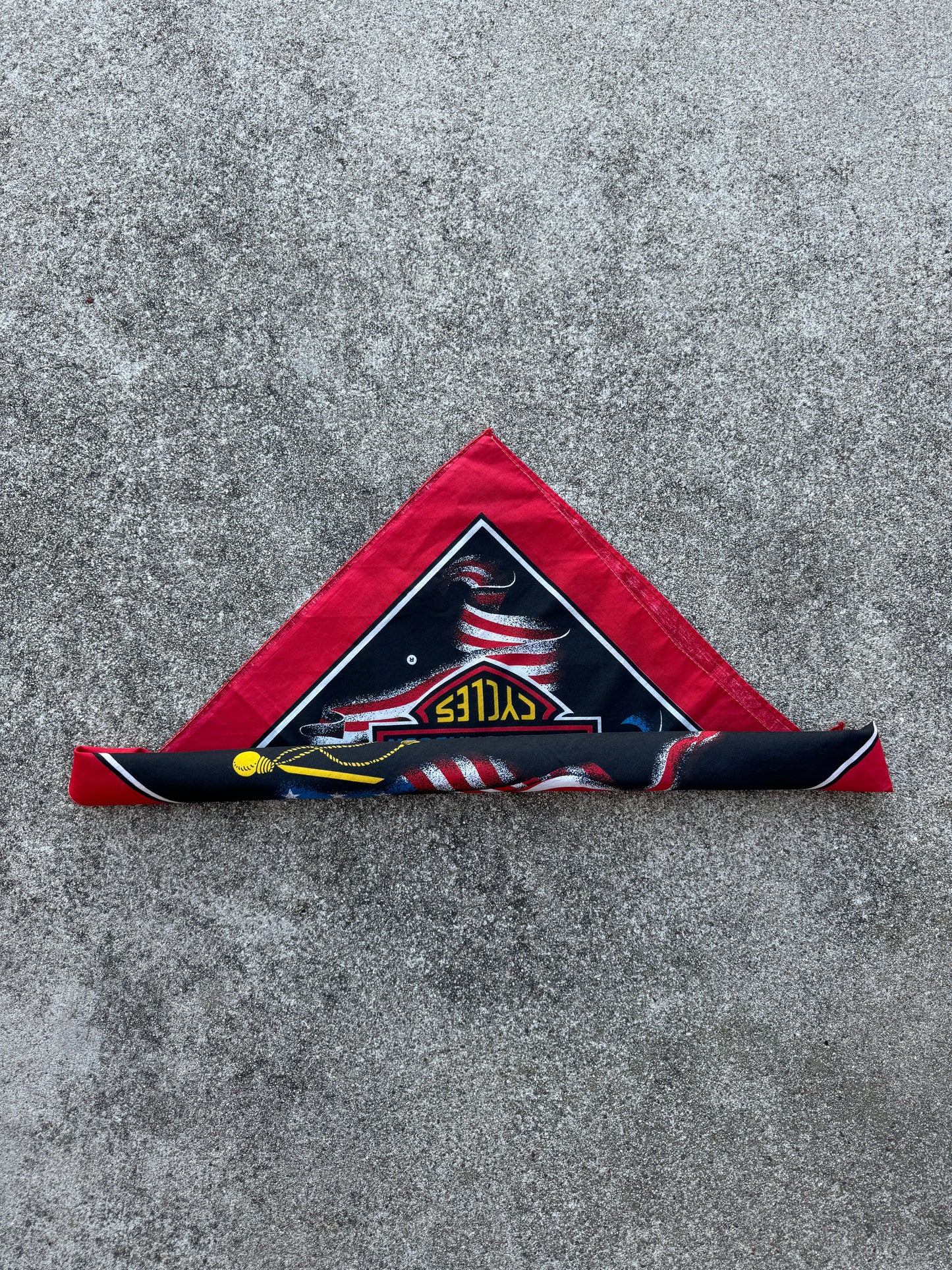 1990s Harley Davidson Bandana (11)