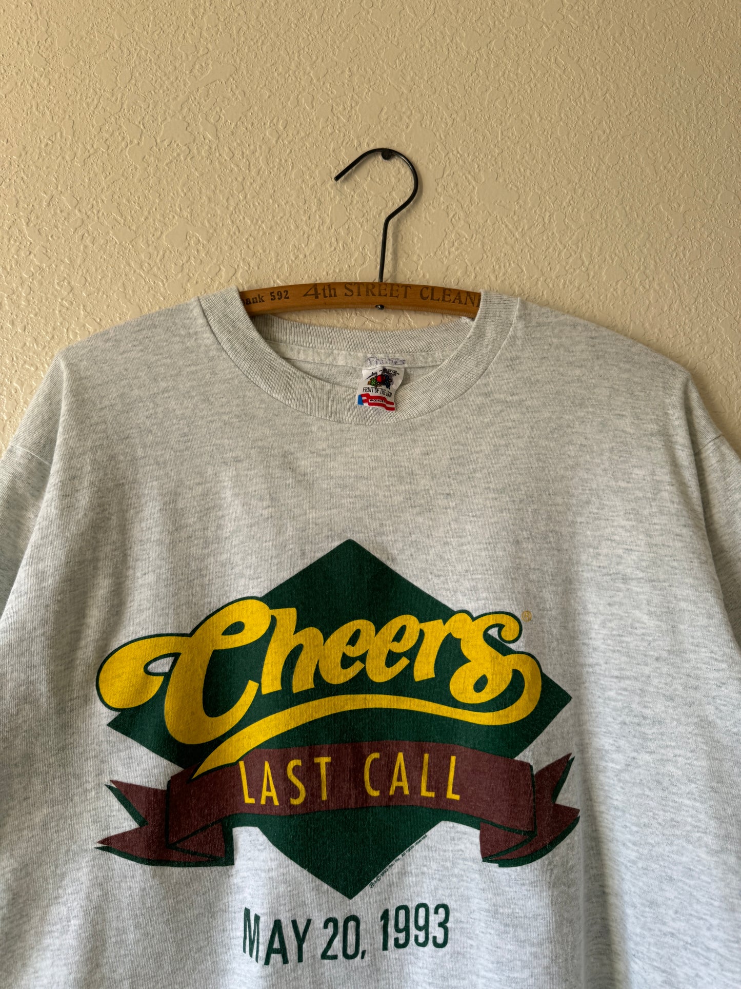 1990s Cheers Last Call TV Show T-Shirt