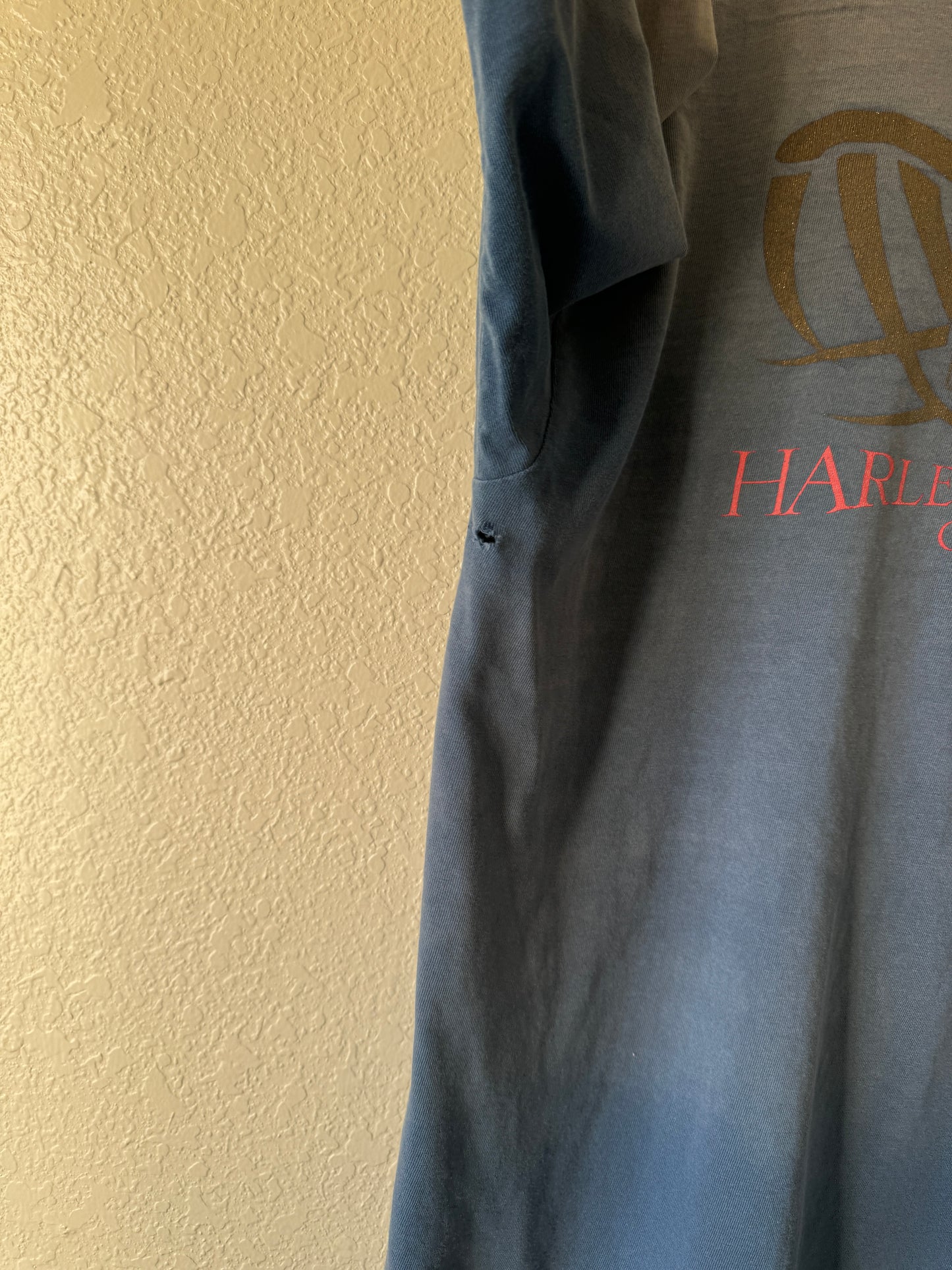 1990s Harley Davidson Tampa Florida Faded & Distressed T-Shirt