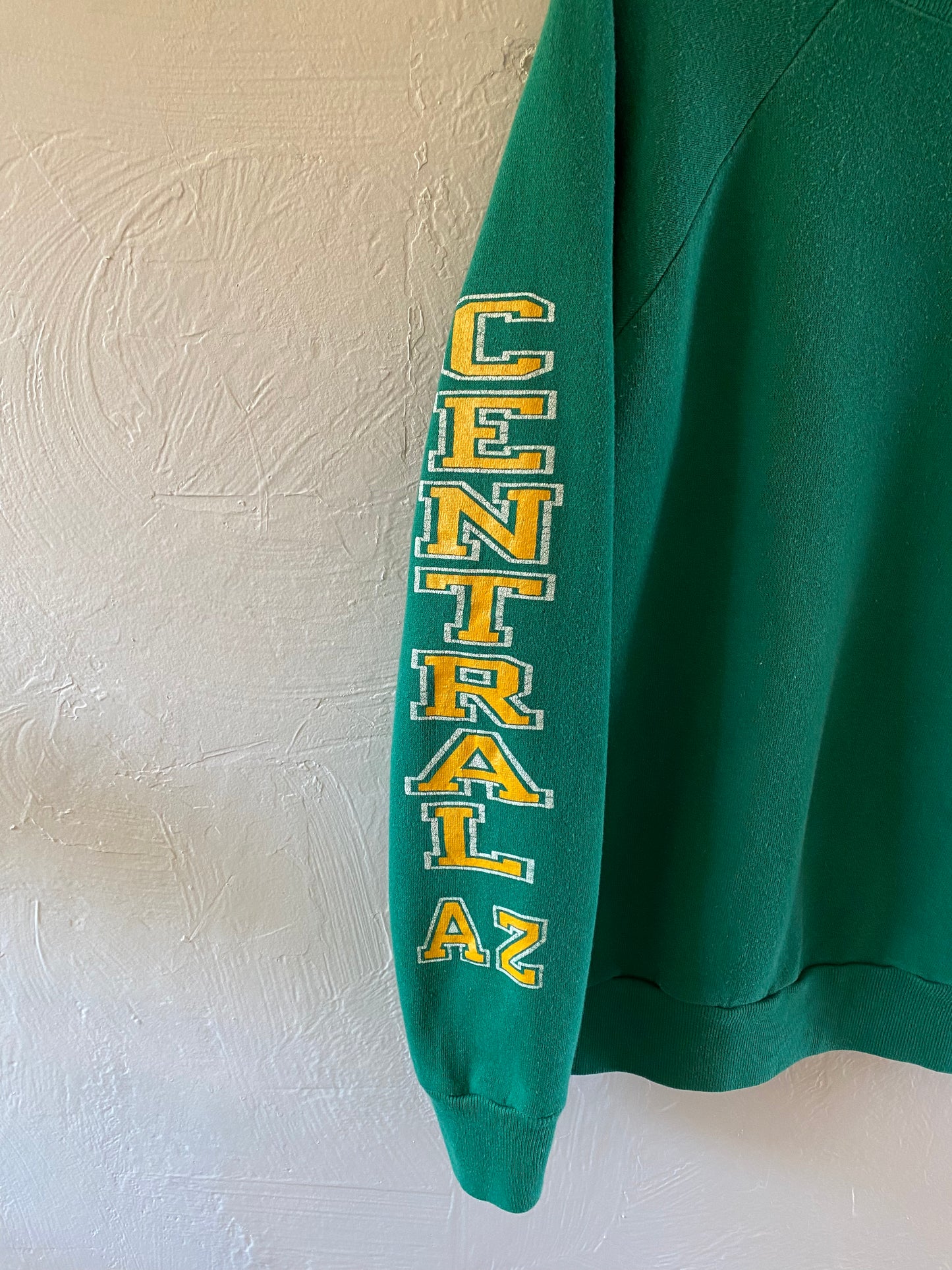 1980s Champion Central Arizona Raglan Sweater