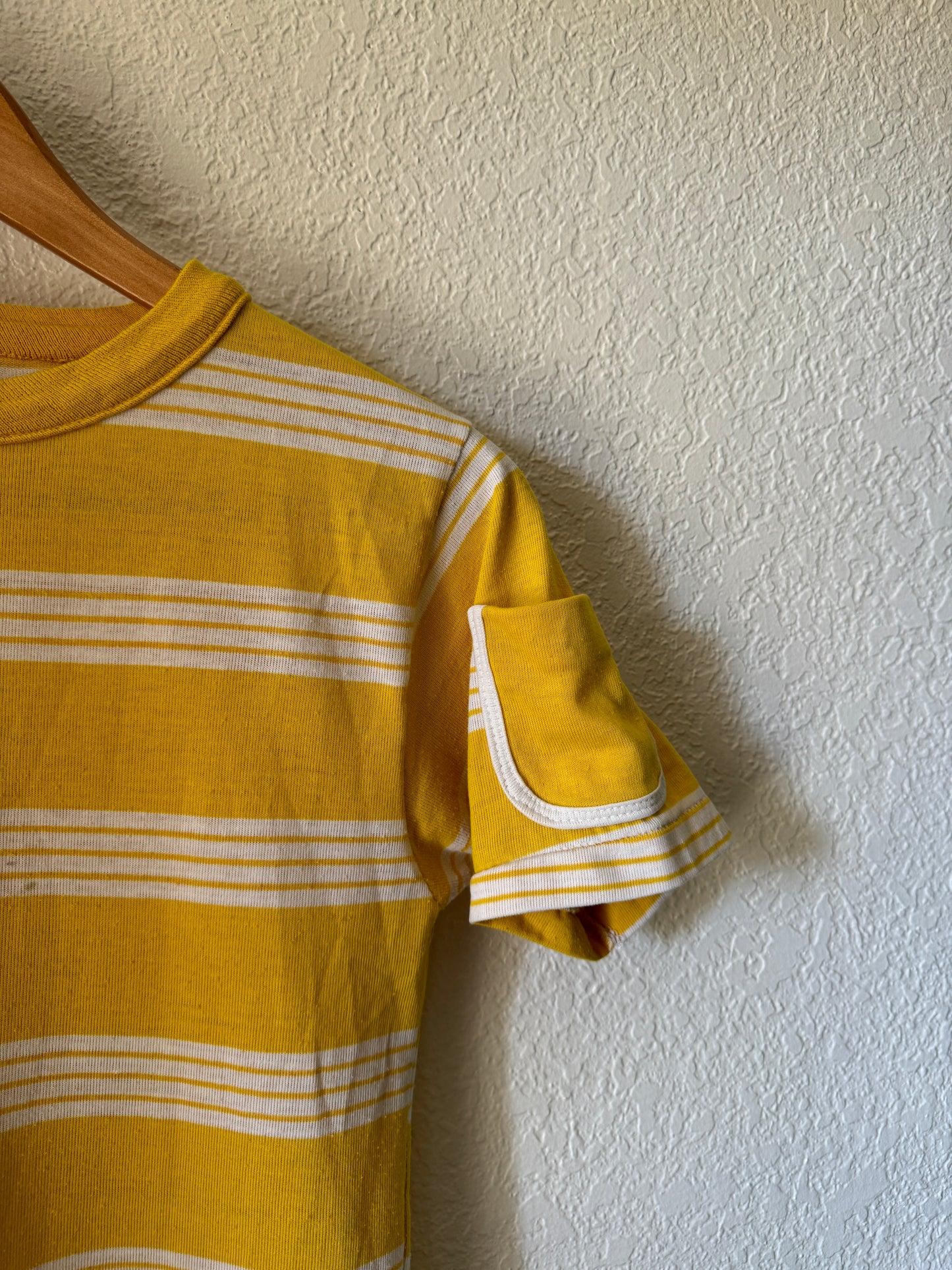 Vintage Striped Yellow T-Shirt