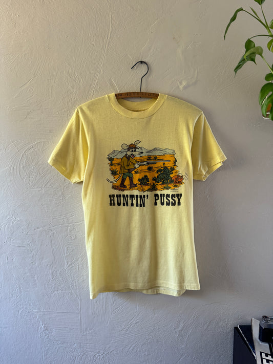 1980s Parody Huntin’ Pussy T-Shirt