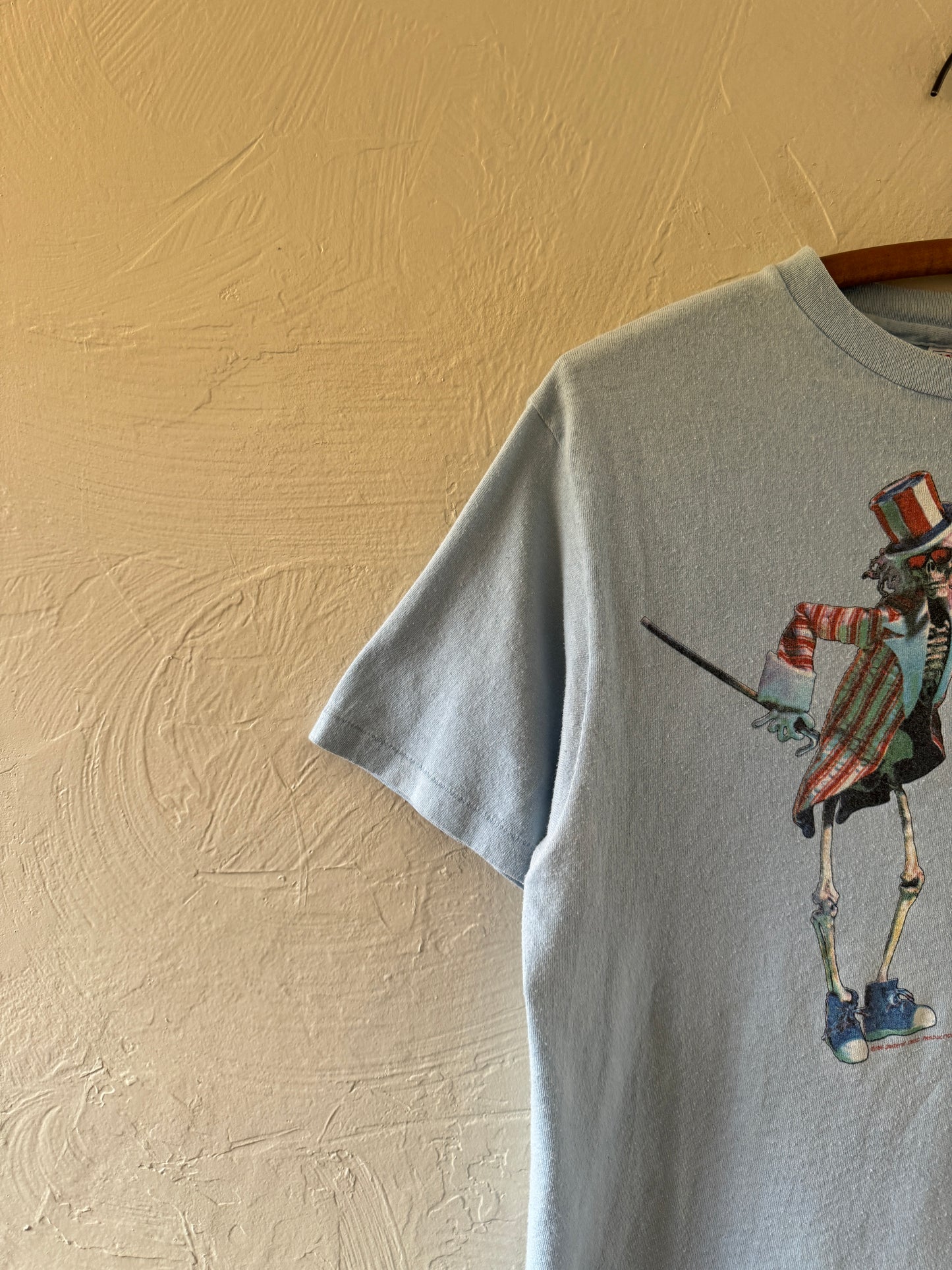 1980s Grateful Dead Band Skeleton Man T-Shirt