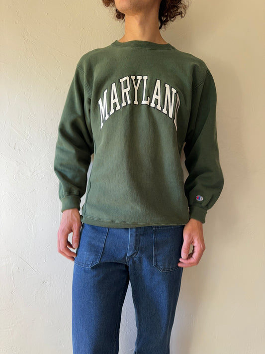 1990s Champion Reverse Weave Maryland Sweater