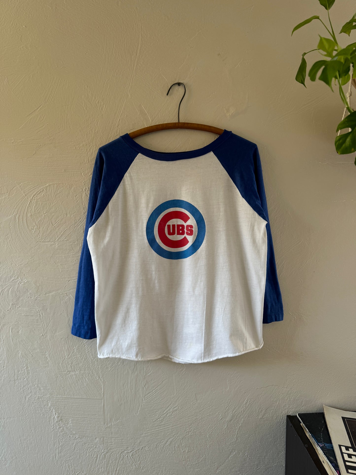 1980/90s Chicago Cubs Baseball Raglan T-Shirt