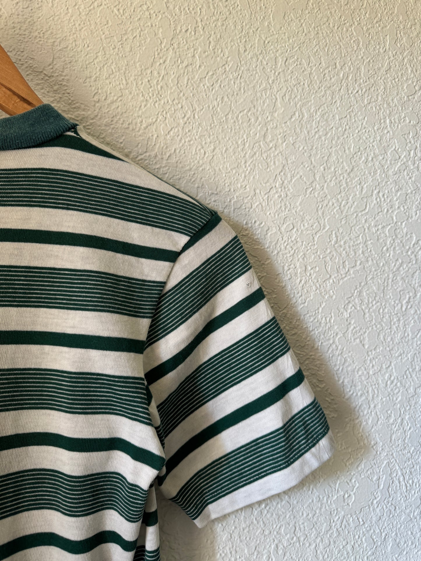 Vintage Striped Green T-Shirt