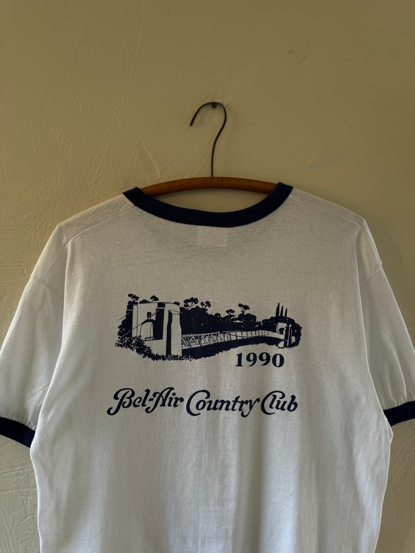 1990s Bel Air California Country Club Ringer T-Shirt