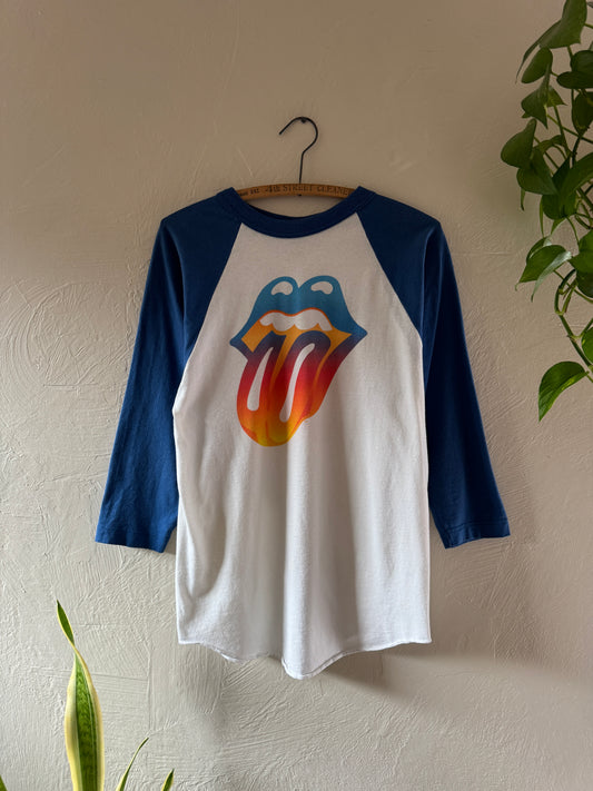 2002 Rolling Stones Band Raglan T-Shirt