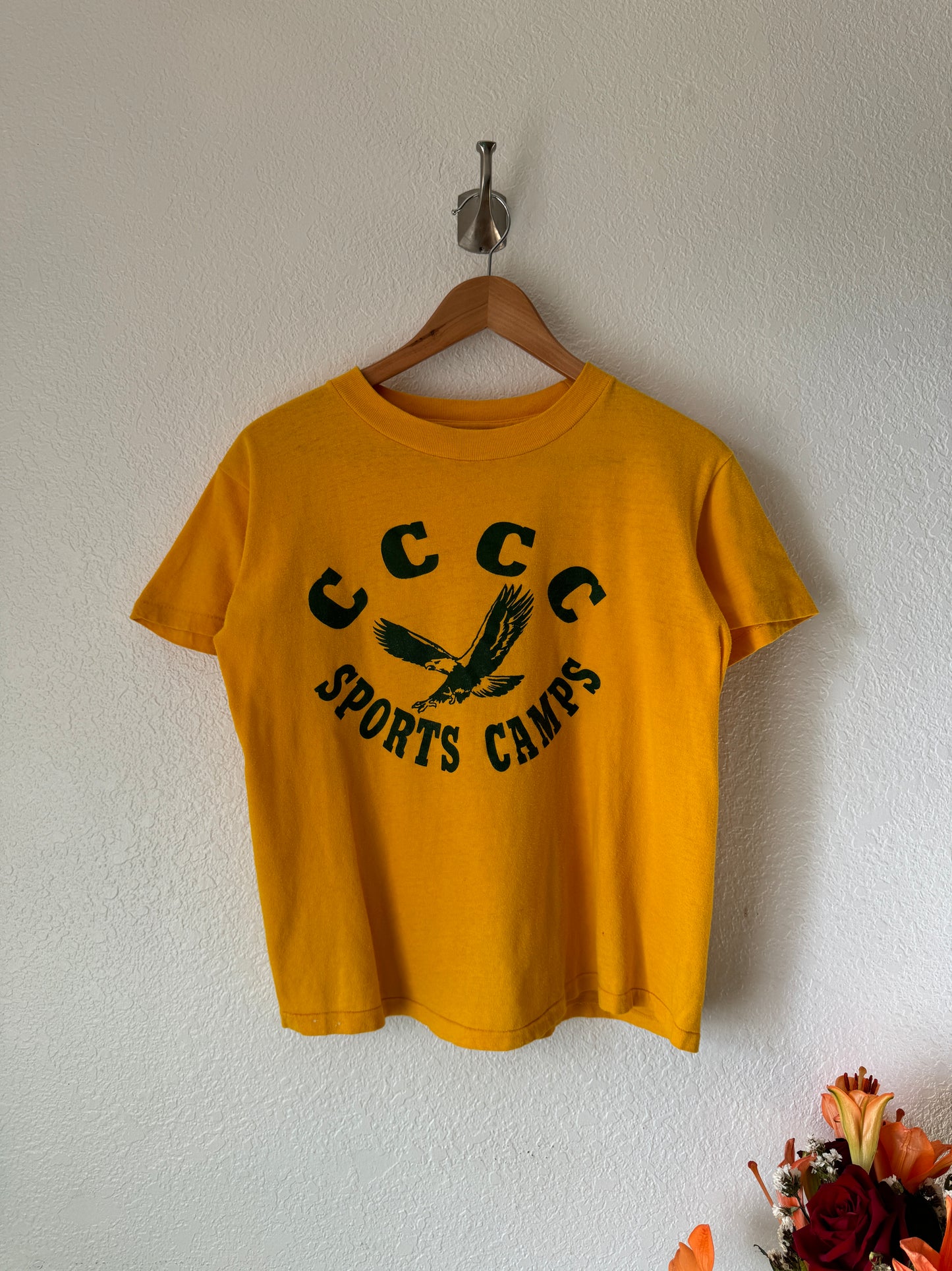 1980s Champion Sports Camp Eagle T-Shirt