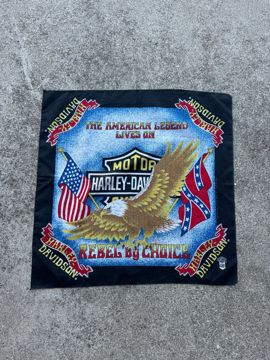 1990s Harley Davidson Bandana (5)