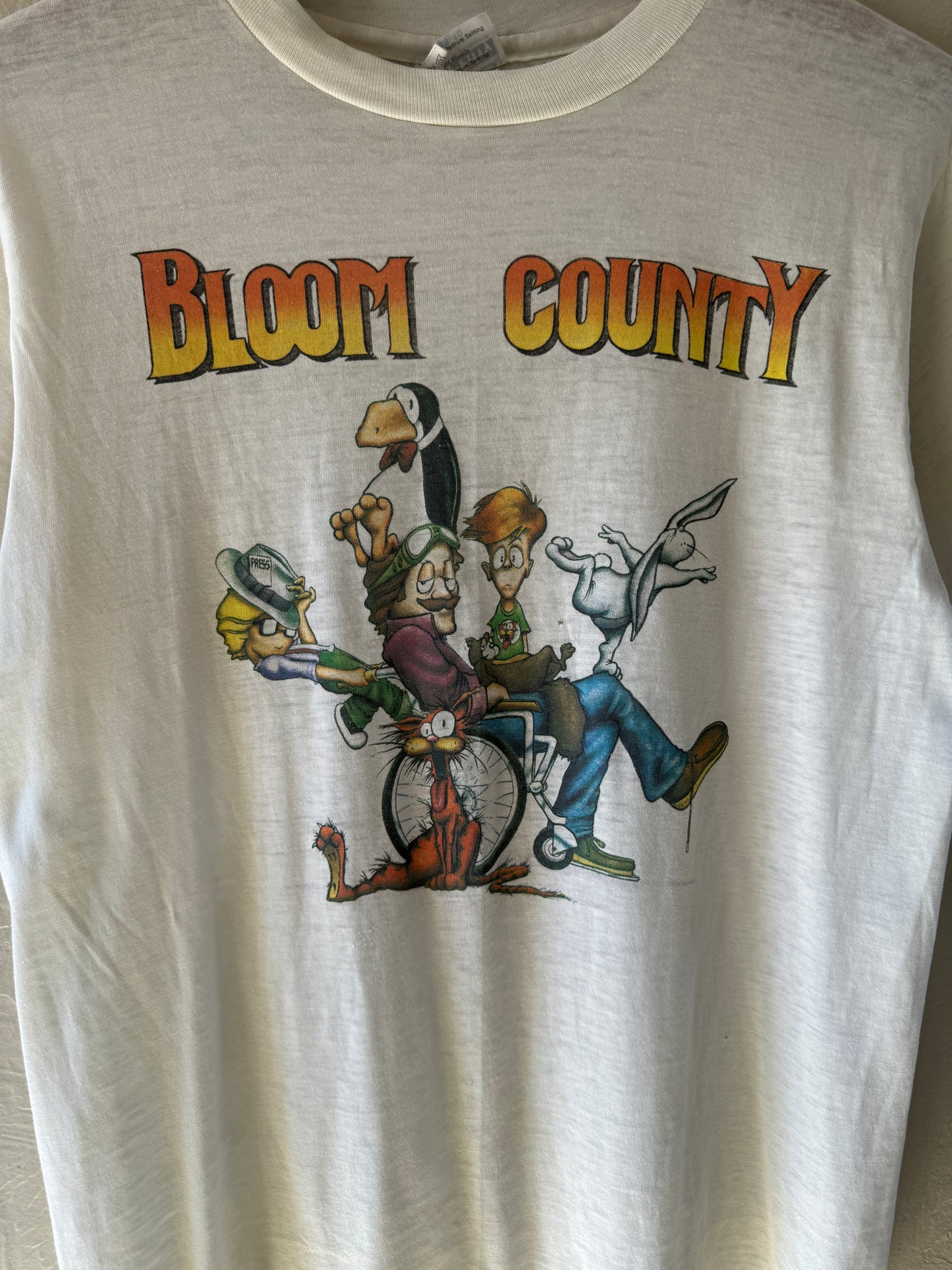 1980s Bloom County Comic Strip T-Shirt