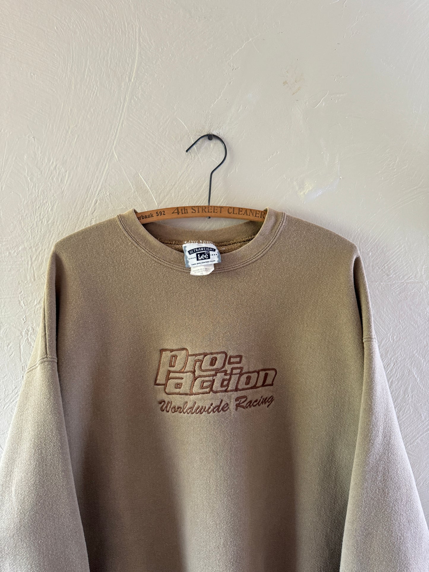 1990s Lee Pro-action Worldwide Racing Crewneck Sweater