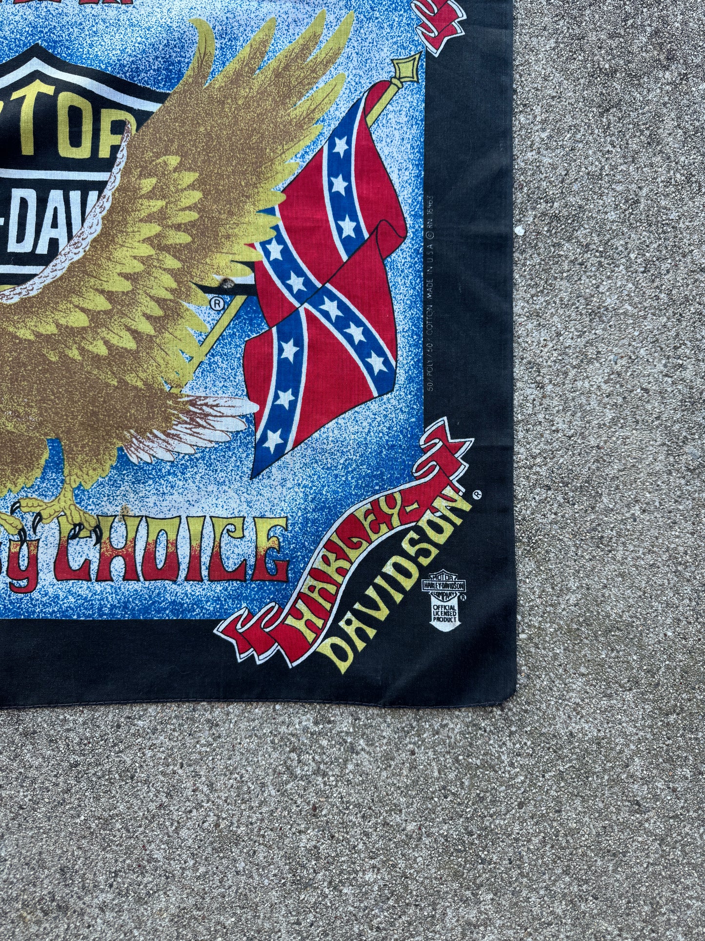 1990s Harley Davidson Bandana (5)