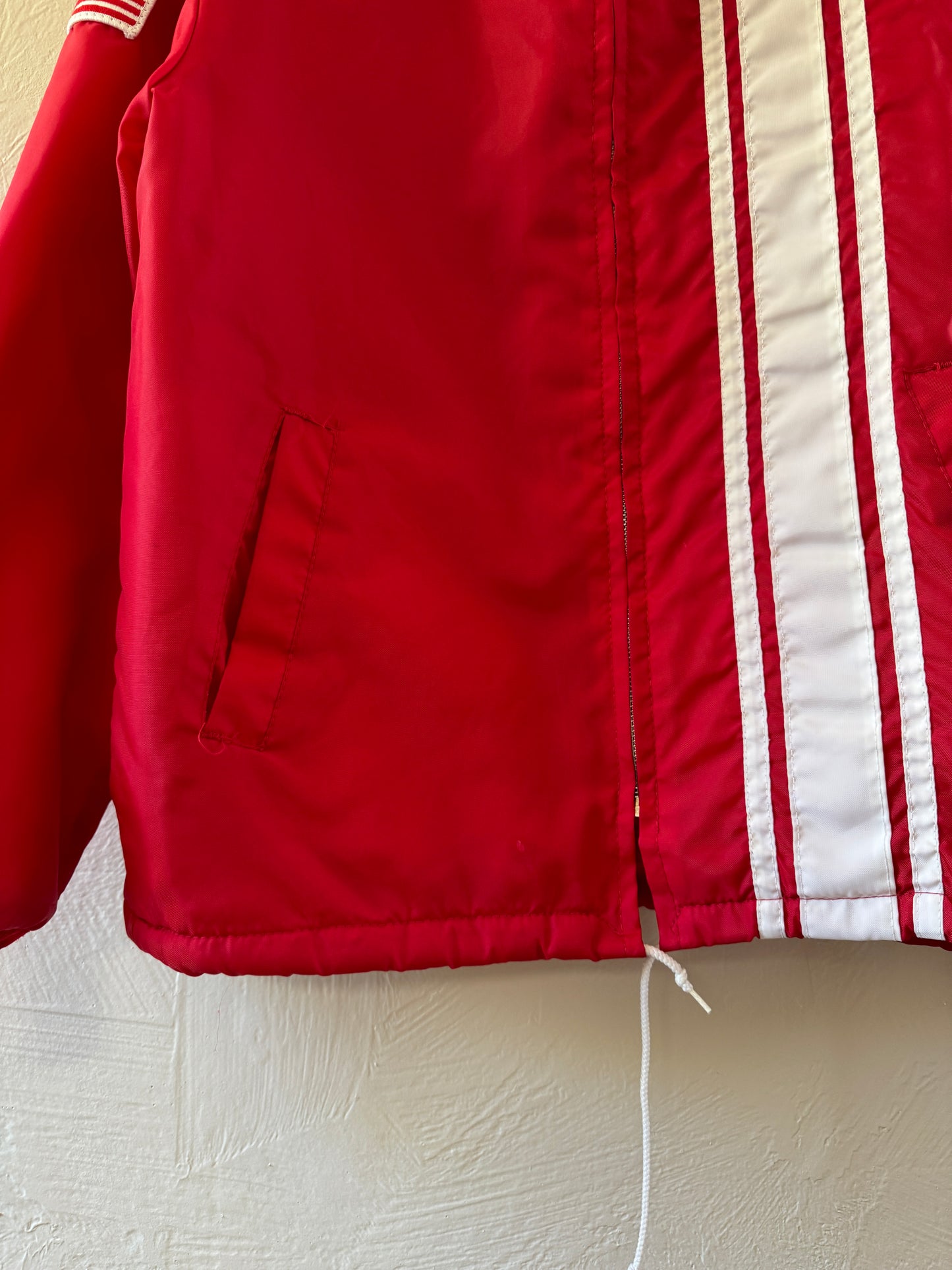 1980s Racing Fleece Lined Jacket