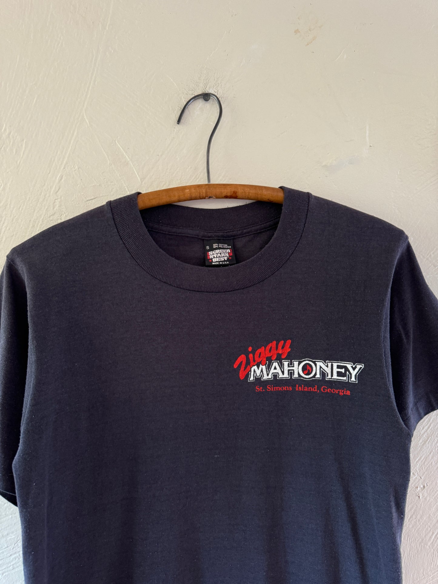 1990s Ziggy Mahoney Georgia Restaurant T-Shirt