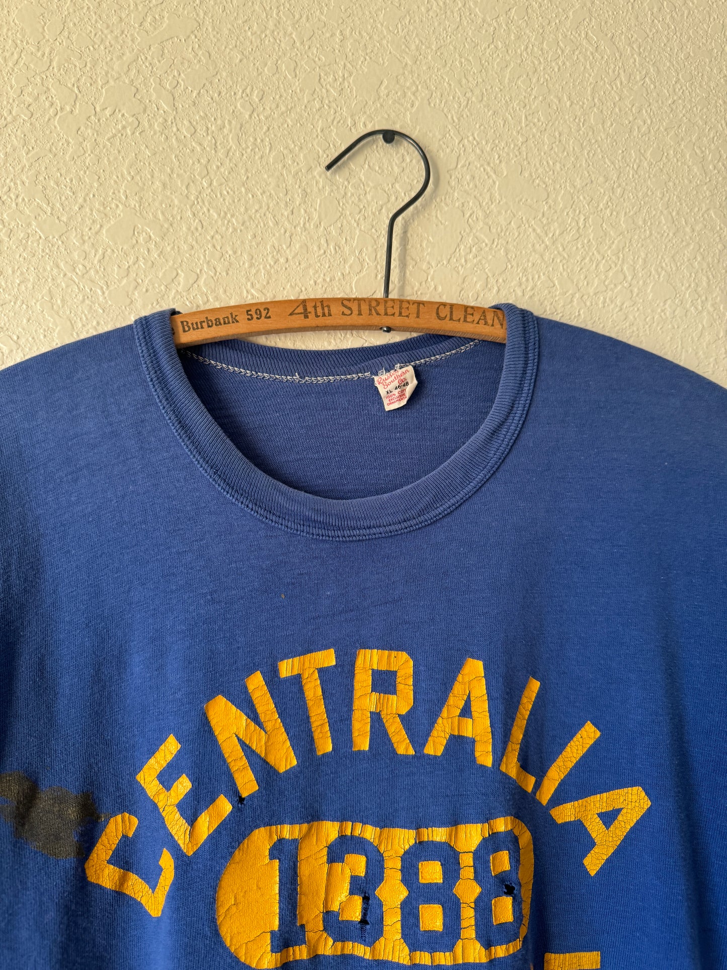 1960/50s Russell Southern Co Centralia Distressed T-Shirt