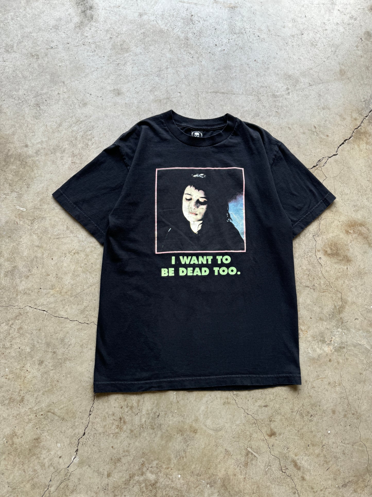 Vintage I Want To Be Dead Too Beetlejuice Winona Movie T-Shirt