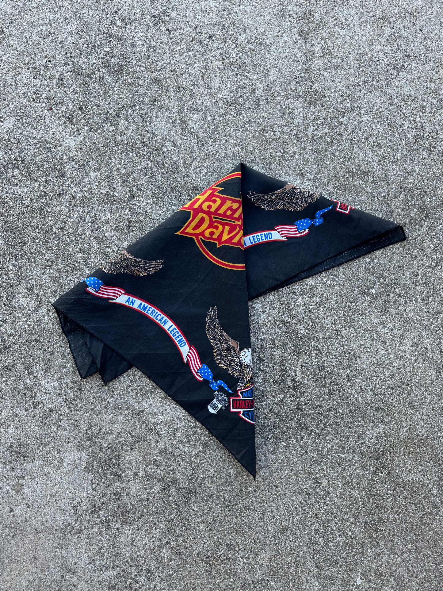 1990s Harley Davidson Bandana (10)