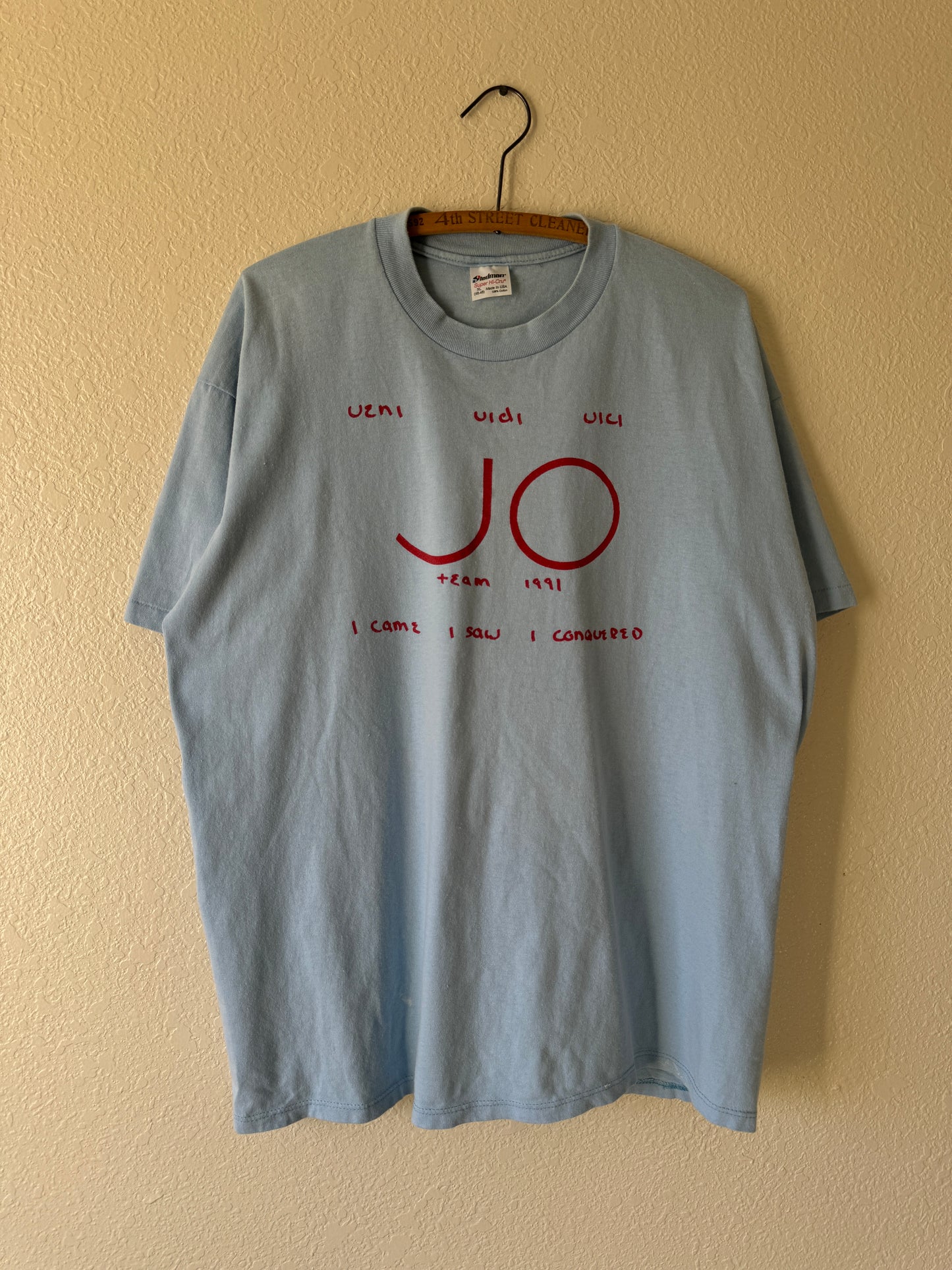 1990s Veni Vidi Vici Quote T-Shirt