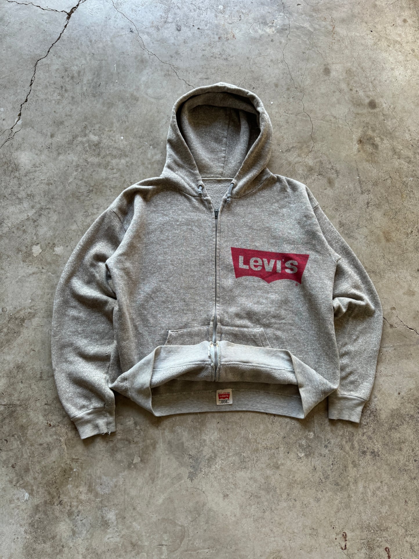 1970s Levis Zip Up Hoodie