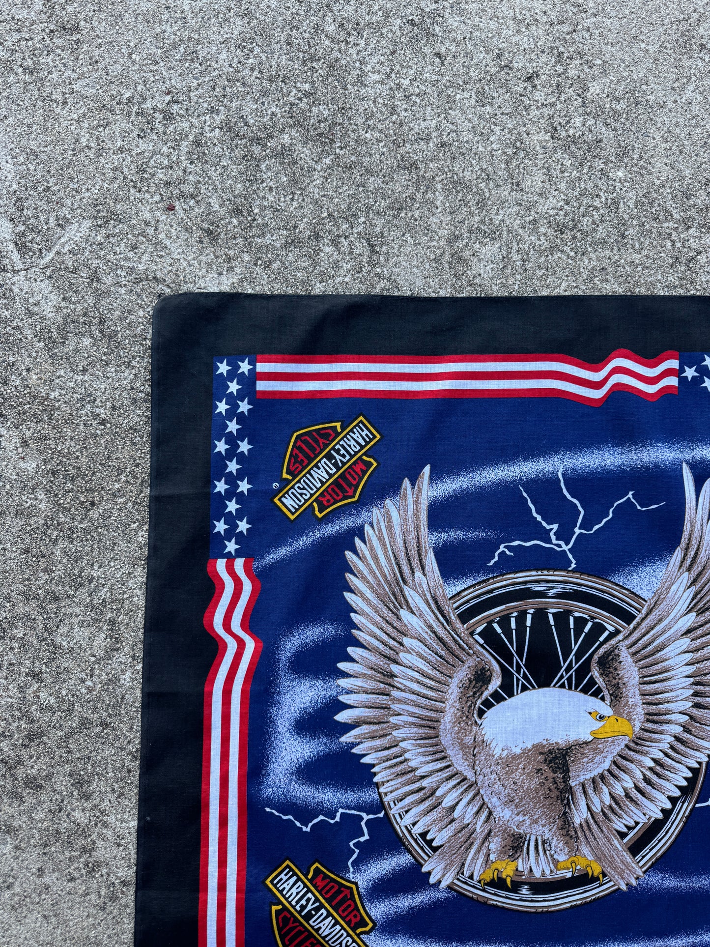 1990s Harley Davidson Bandana (9)