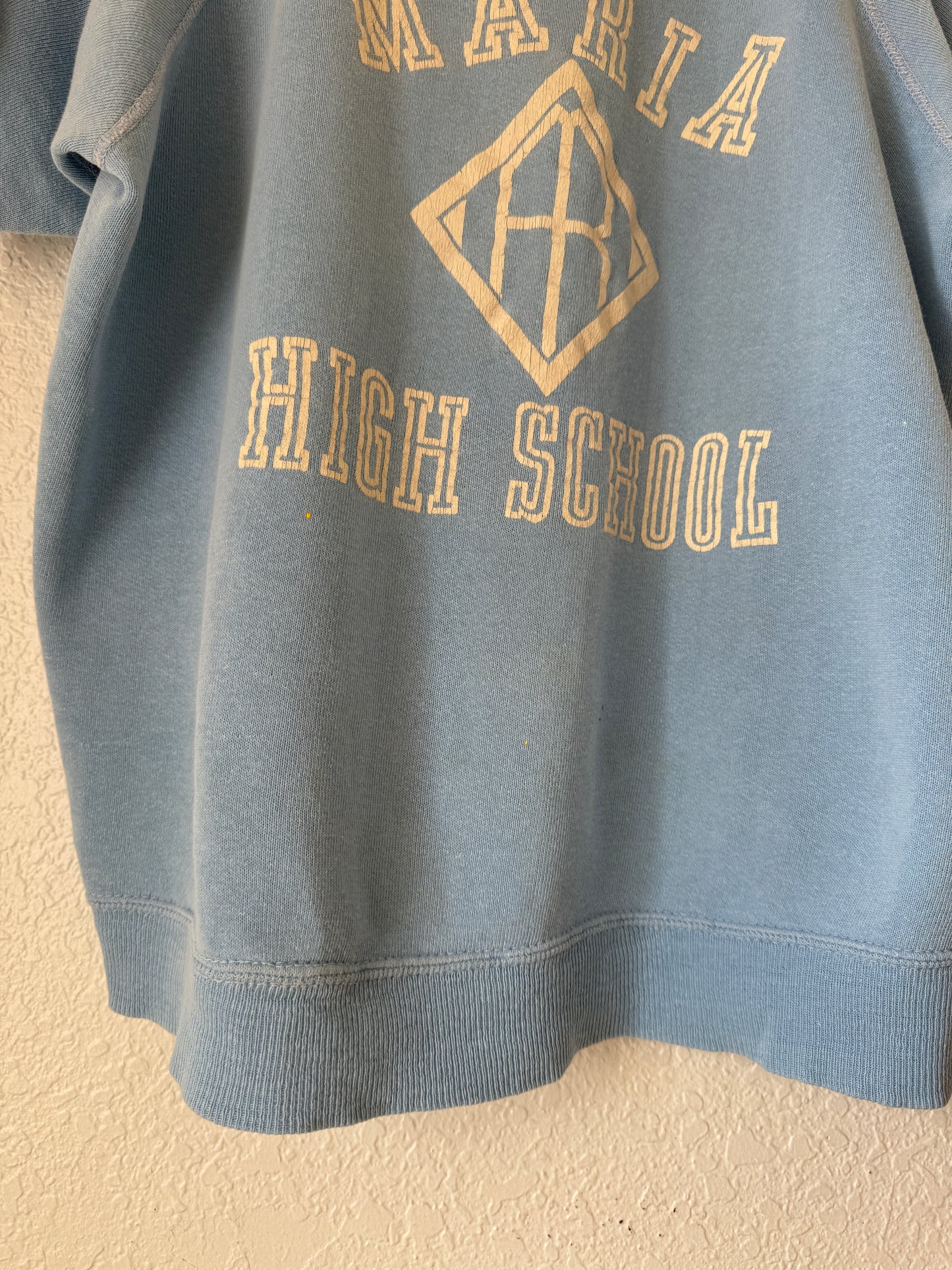 1960/70s Maria High School Short Sleeve Sweater