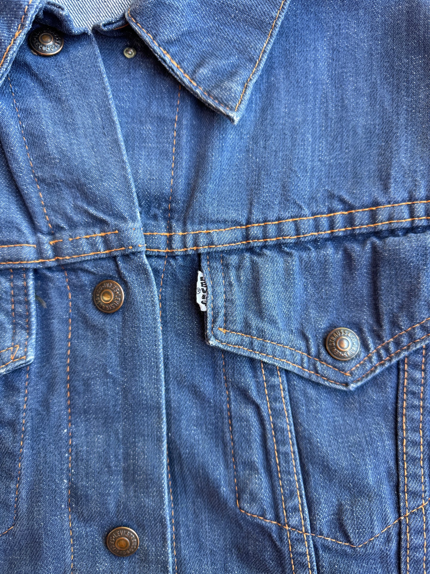 1970s Levis Big “E” Light Trucker Denim Jacket