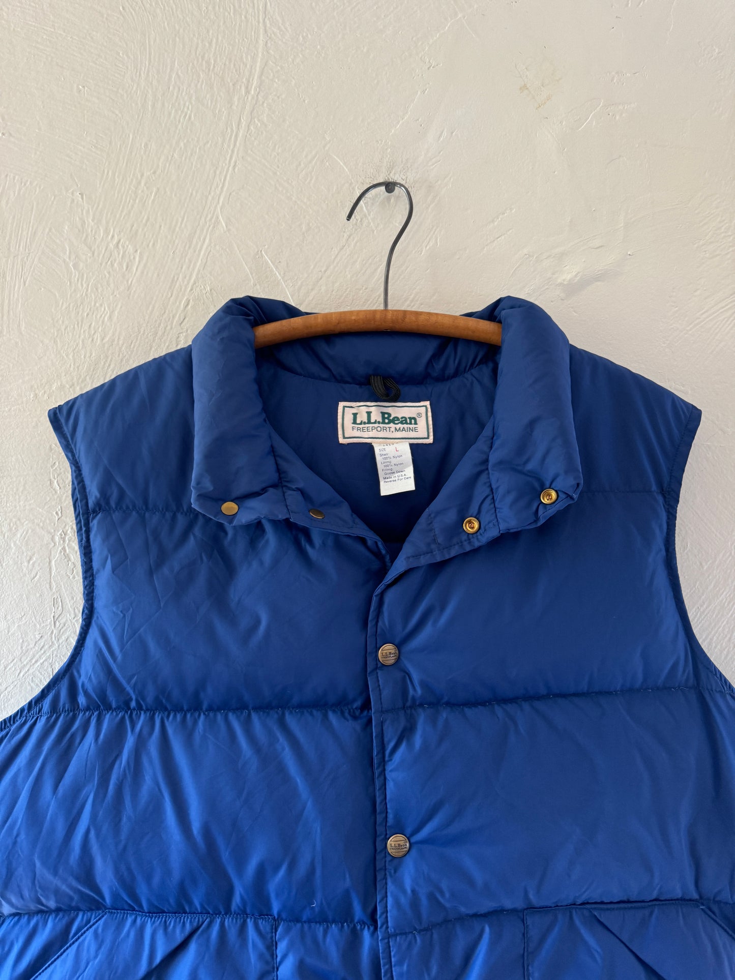 1980/90s LL Bean Goose Down Puffer Vest