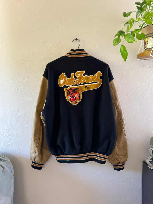 Vintage Oak Forest Varsity Jacket